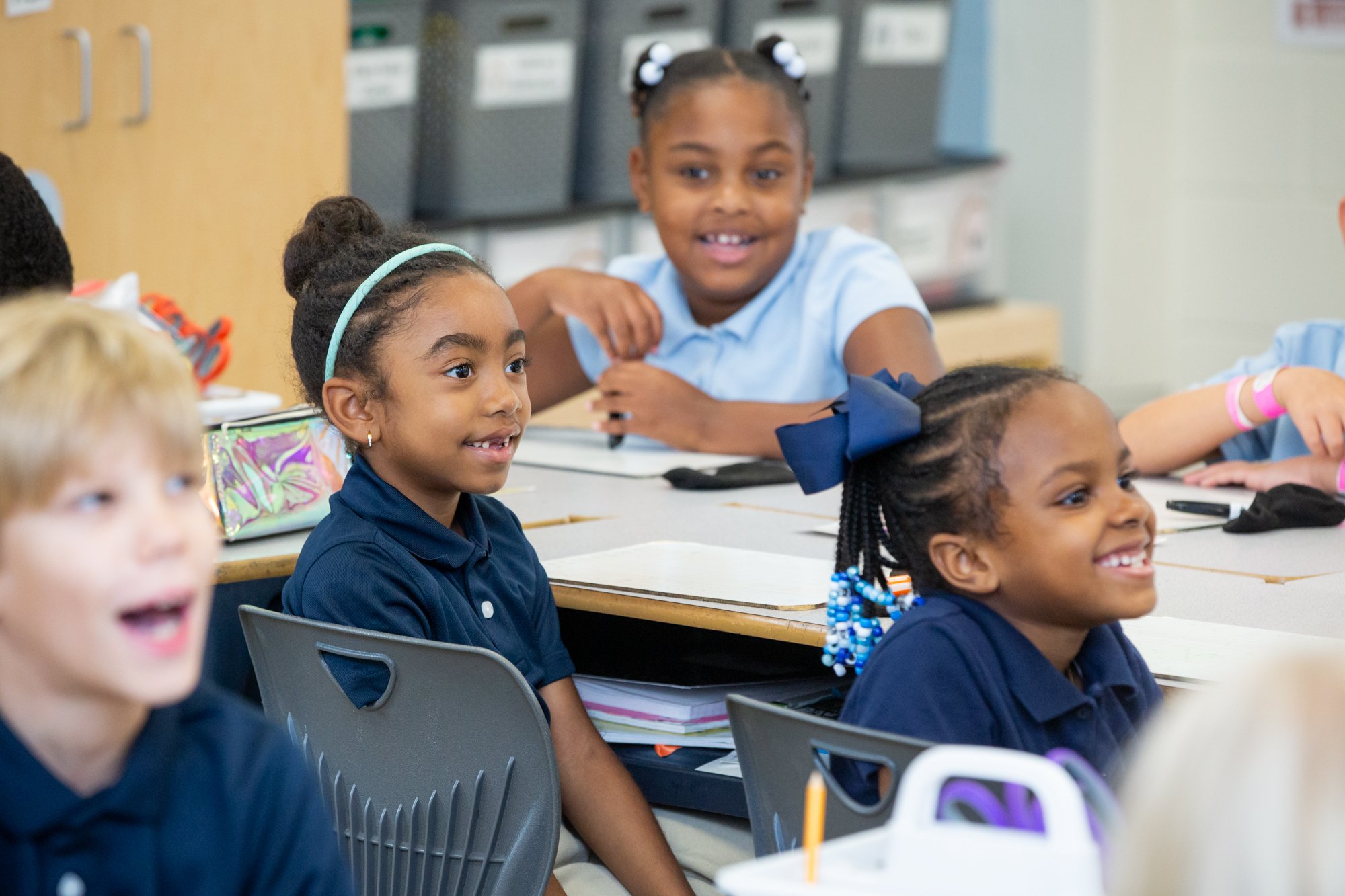 Westside K–4 classroom in session