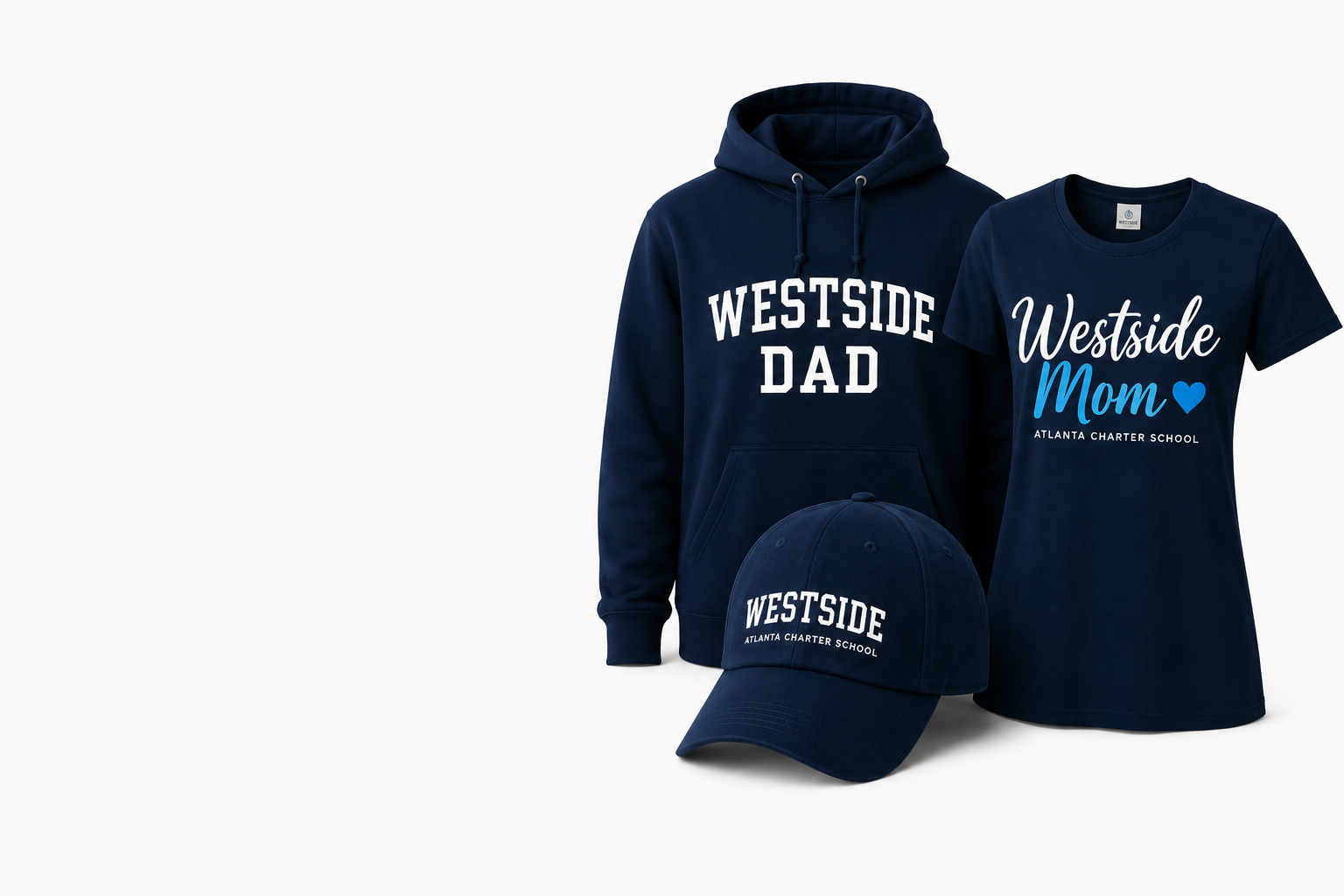 Westside Dad and Mom apparel
